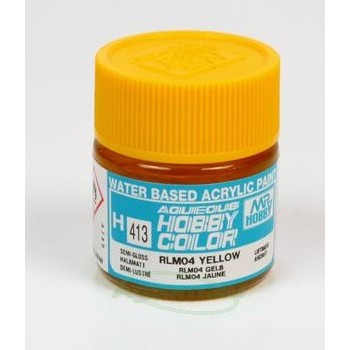 Mr Hobby Aqueous color H-413 Yellow RLM 04